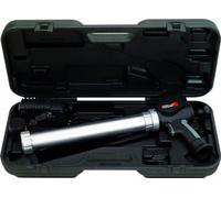 KS Tools 515.3581 Pistola de cartuchos de silicona de batería 600 ml con 2 baterias y 1 cargador