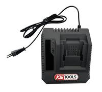 KS TOOLS 515.4703F - Cargador de batería (18 V, 4 A)