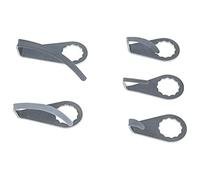 KS Tools 515.5094 Cúter oscilable acodado, 16 mm de ancho