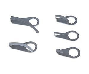 KS Tools 515.5094 Cúter oscilable acodado, 16 mm de ancho