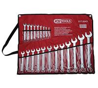 KS Tools 517.0043 CLASSIC Juego de llaves combinadas, en ángulo, 21 pzs. 6-32mm