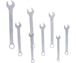 KS Tools 517.0090 Juego de llaves combinadas, 8 pzs acodada, 8-22 mm