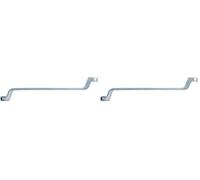 KS Tools 517.0804 Llave de boca estrellada doble acodada, 10x11mm (Paquete de 2)