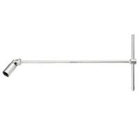 KS Tools 517.1132 Llave para bujías con mango en T 16 x 500 mm L