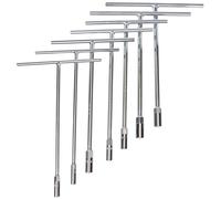 KS Tools 517.1180 Juego de llaves de vaso con mango en T, 7 pzs, 8-14mm
