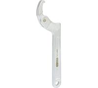 KS Tools 517.1303 Llave de gancho articulada con pico, 32-76mm