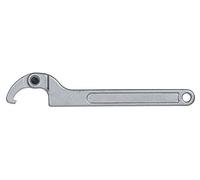 KS Tools 517.1318 Llave de gancho articulada con pico, 50-80 mm