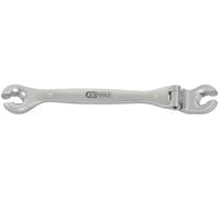 KS Tools 518.0393 Llave de estrella doble abierta articulada CHROMEplus, 27mm