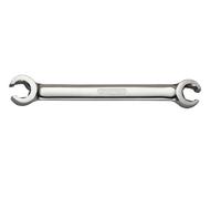 KS Tools 518.0512 Llave de estrella doble abierta CHROMEplus, en ángulo, 8x12 mm