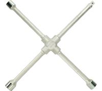 KS Tools 518.1152 Llave en cruz para turismos tuercas de ruedas 1/2"x17x19x22mm