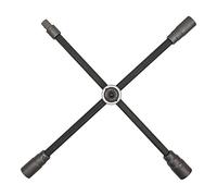 KS Tools 518.1163 Llave de cruz con articulación deslizante, para vehículos industriales, 3/4"x24x27x32mm