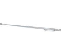 KS Tools 550.1001 Soporte magnético telescópico 2 en 1 con herramienta de limpieza y ajuste de boquillas de lavaparabrisas, 150-675 mm