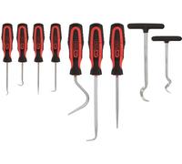 KS Tools 550.1070 Juego de herramientas de gancho Master, 9 pzs