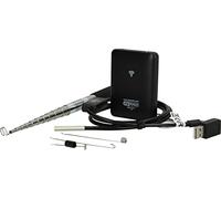KS Tools 550.7510 Juego de videoscopio wifi con sonda de cámara frontal HD a 0° de Ø 5,5 mm, 7 pzs