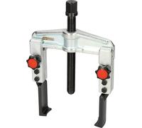 KS Tools 620.0012 Extractor universal de sujeción rápida de 2 garras con garras delgadas y prolongadas, 20-90 mm, 120 mm