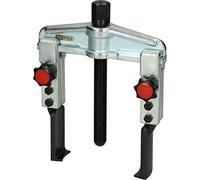 KS Tools 620.0034 Extractor universal de sujeción rápida de 2 garras con garras delgadas y prolongadas, 20-90 mm, 120 mm