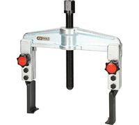 KS Tools 620.0037 Extractor universal de sujeción rápida de 2 garras con garras delgadas y prolongadas, 25-130 mm, 120 mm