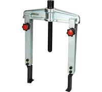 KS Tools 620.0038 Extractor universal de sujeción rápida de 2 garras con garras delgadas y prolongadas, 25-130 mm, 200 mm