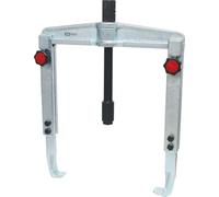 KS Tools 620.0079 Extractor hidráulico universal de sujeción rápida de 2 garras con garras prolongadas, 80-350 mm, 325 mm