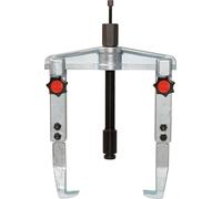 KS Tools 620.0082 Extractor hidráulico universal de sujeción rápida de 2 garras con garras prolongadas, 110-520 mm, 225 mm
