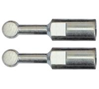 KS Tools 700.1605 Juego de adaptadores de cojinete de cabeza de bola, 2 pzs, Ø 12,5 mm