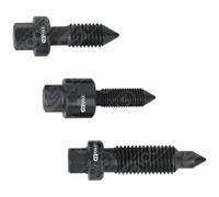 KS Tools 700.1690 Juego de tornillos de tope para centrado de cremalleras, 3 pzs