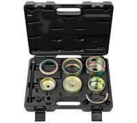 KS Tools 700.2100 Conjunto de herramientas de silentblock para ejes traseros VAG, 11 pzs