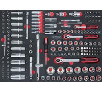 KS Tools - 711.1011 - módulo boquillas/accesorios 1/4"-3/8"-1/2" - herramientas taller mecanico 175 piezas