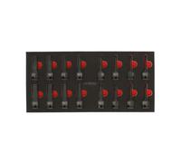 Ks Tools 713.1016 Módulo Para Carraca De Impacto 1/2" 1/3 Con Espuma 16 Piezas (6 Puntas Y Torx Largo) Din 3121