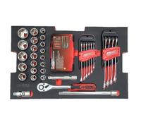 KS Tools, 716.0078, Módulo de sujeción para cajas de transporte SCM, 78 piezas, Peso: 5,30 kg