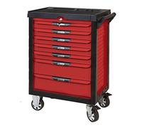 KS Tools 809.0007 PearLline - Carro 7 cajones rojo
