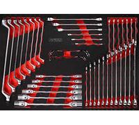 KS Tools 811.1041 SCS Juego de llaves, 41 pzs, en sistema modular 1/1