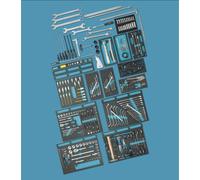 KS Tools 813.0042 Juego de limas y llaves Allen SCS, 42 pzs en módulo 1.1/3