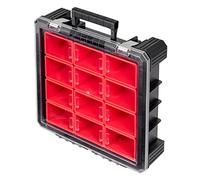 KS Tools 850.0379 - Maletín organizador SCM con 12 compartimentos extraíbles, color blanco