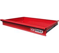 KS Tools 873.0004-R004P Cajón con logotipo y guía de bolas para módulo adicional P10TC, 568x398x65 mm