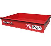 KS Tools 873.4008-R003P Cajón con logotipo y guía de bolas para carro de taller P30, 785x568x145 mm