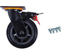 KS Tools 873.7014-R012P Rueda pivotante para carro de taller P45 con tornillos