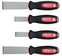 KS Tools 907.2210 Juego de rasquetas de cincel STAINLESS STEEL, 4 pzs