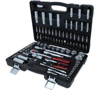 KS Tools 911.0694 1/4"+1/2" Juego de llaves de vaso, 94 pzs