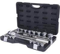 KS Tools 911.0752 3/4" Juego de llaves de vaso, 21 pzs