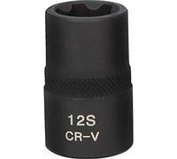 KS Tools 911.0898 1/2" Llave de vaso de impacto de RIBE®, corta, M12S
