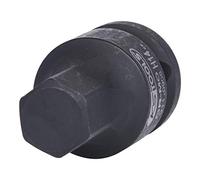KS Tools 911.0908 1/2" Llave de vaso de impacto con punta para tornillos con encastre hexagonal, corta, 14 mm