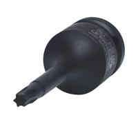 KS Tools 911.0915 - Bit con adaptador de impacto, acero especial, pavonado, T30 (tamaño: 1/2")