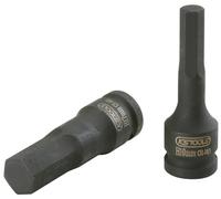 KS Tools 911.0932-E 1/2" Bit con adaptador de impacto hexagonal 19mm, colgador