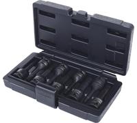 KS Tools 911.0934 1/2" Juego de bits con adaptadores de impacto RIBE, 9 pzs