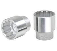 KS Tools 911.1095 1" Llave de vaso de 12 cantos, corta, 2.7/16"
