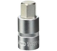 KS Tools 911.1317 Llave de vaso con punta tipo Allen 1/2", corta, 17 mm