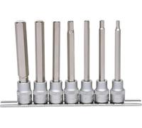 KS Tools Juego de llaves de vaso 911.1560 3/8" largas, punta hexagonal, 7 pzs