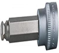 KS Tools 911.1667 - Vaso para puntas Allen con cabeza esférica, largo, hexagonal (tamaño: 17 mm, 1/2")