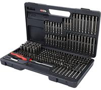 KS Tools 911.2008 - Pack de 208 piezas de bits, con soporte para el cinturón (tamaño: 1/4")